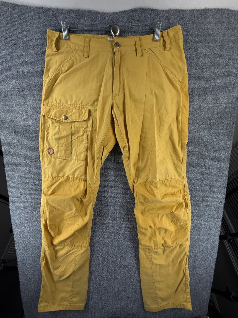 Fjallraven Nils Trousers Regular Mid 81752 Hiking Straight Leg 32 ACTL 34x34.5